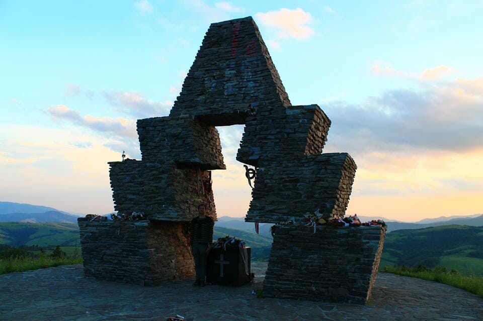 Vereckei Hágó, Emlékmű (kárpátalja)