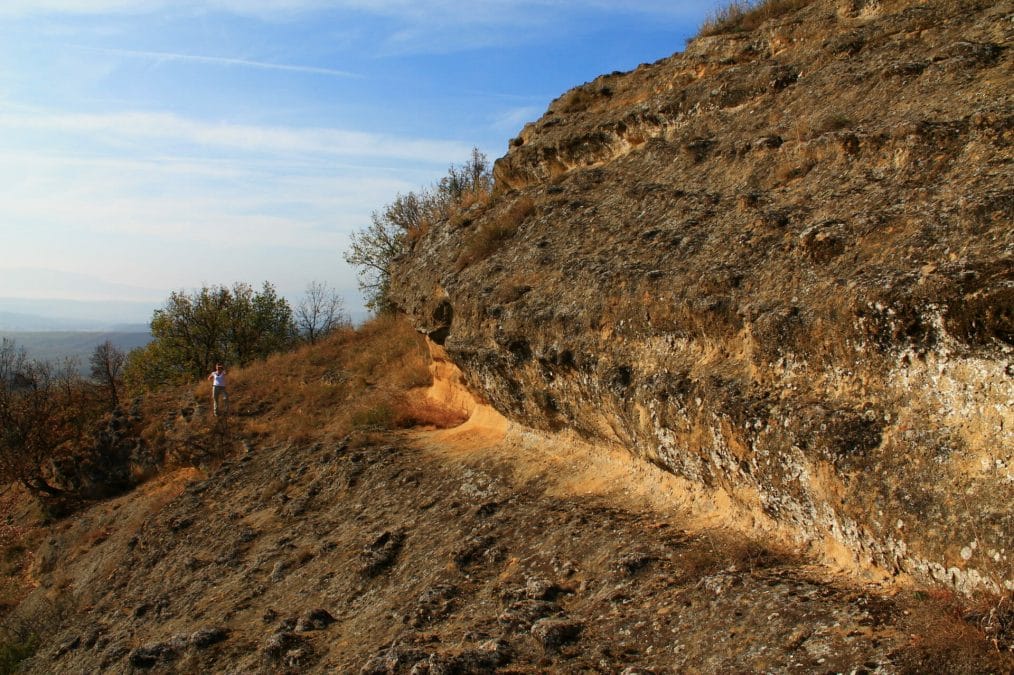 A Kis-kő természetes geológiai feltárása